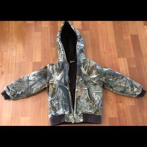 Carhartt's Rugged Work Jacket in  Realtree Camo